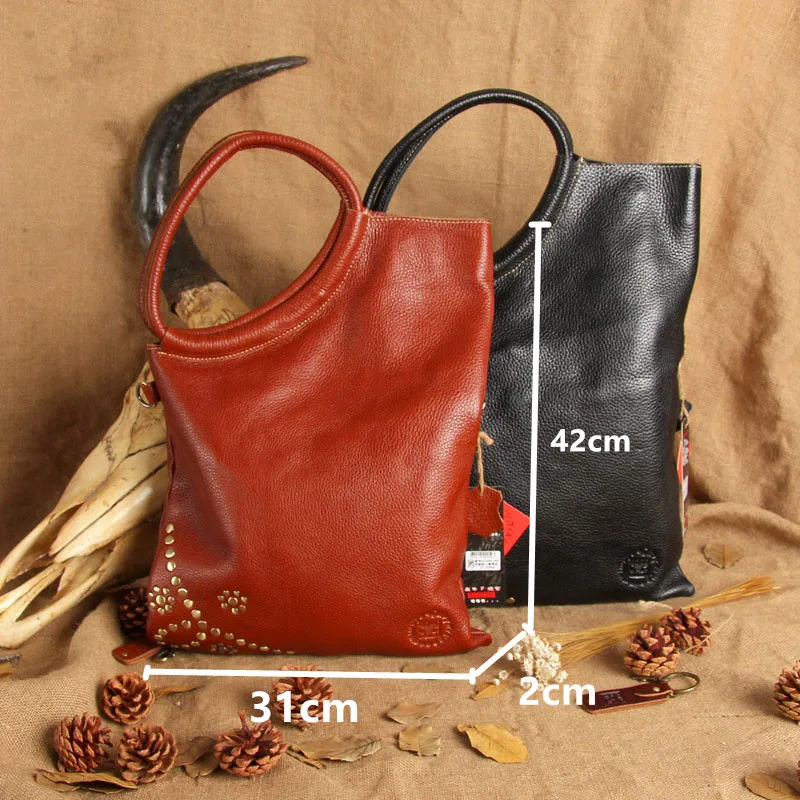 Роскошные модные женские сумки из натуральной замши с заклепками, женская сумка через плечо в стиле ретро, портативные сумки-мессенджеры