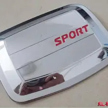 Для Mitsubishi Pajero Sport 2010 автомобильные аксессуары 1 шт. ABS Хромированная Крышка для топливного бензобака отделка крышки украшения