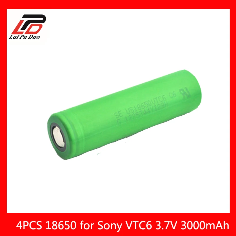18650 30A VTC6 3 7 V 3000mAh литий-ионный аккумулятор для Sony US18650 C6 электронные сигареты