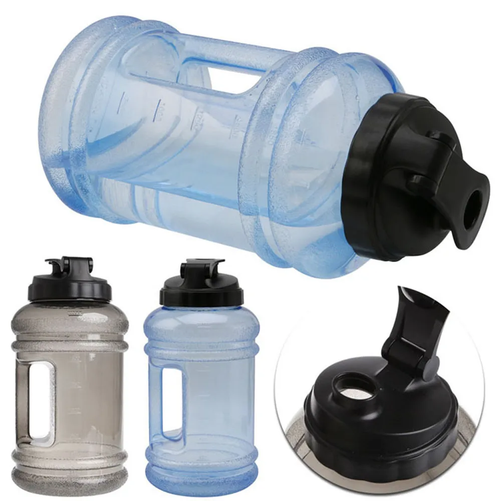 Открытый большой Ёмкость 2.2L большой BPA тренажерного зала Спортивная бутылка тренировка в тренажерном зале бутылка# EW