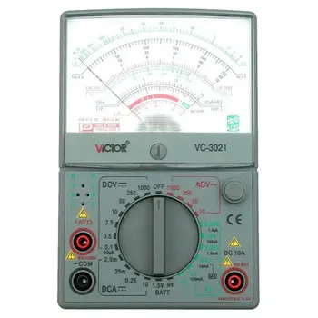 

VICTOR VC3021 Analog Multimeters, Mechanical Multimeter, The New, Measurable