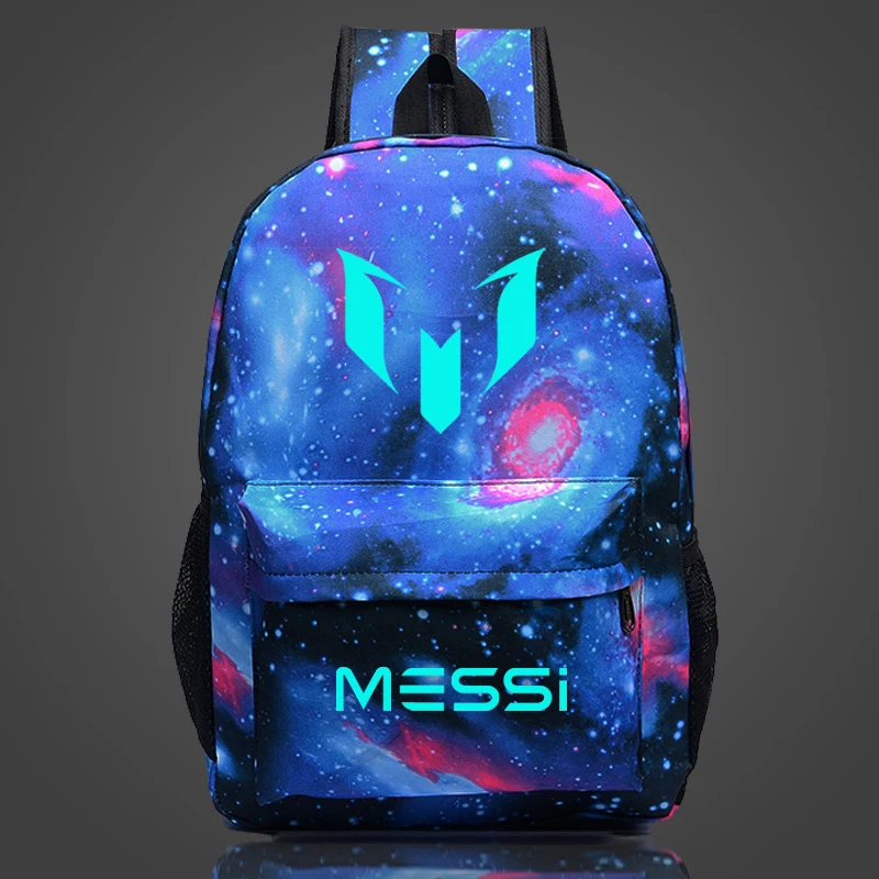 

Messi Luminous Rucksack Students School Bags Beautiful Popular Pattern School Bags Beautiful Backpack for Teens
