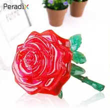 3D головоломка, игрушки, Хрустальная роза, лежащая внизу, подарки для детей, мышечный Прорезыватель