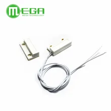 1 paar MC-38 Wired Deur Raam Sensor MC38 Magnetische Schakelaar normaal Gesloten NC voor onze Home gsm pstn Alarmsysteem(China)