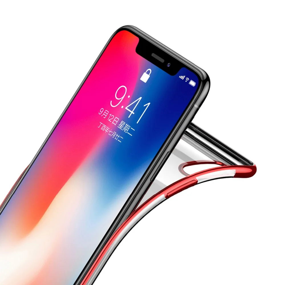 Роскошный блестящий чехол с покрытием для iPhone 8 7 6 6s Plus SE 2020 мягкий силиконовый из