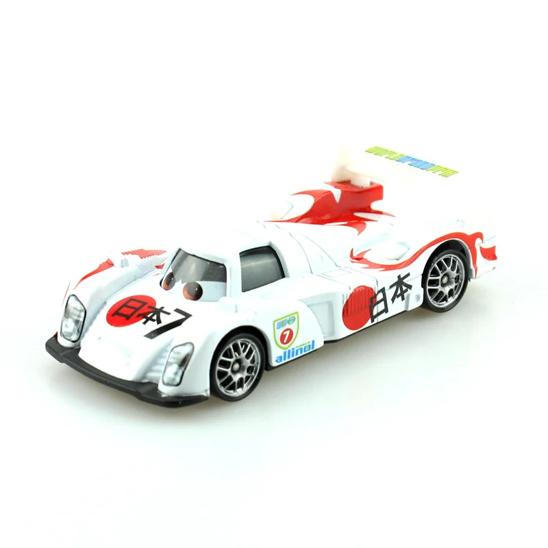 100% Оригинальные Disney Pixar Cartoon Car Shu Todoroki 1:55 весы литья под давлением автомобиля из