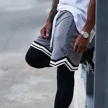 Мужские спортивные шорты для бега быстросохнущие дышащие спортивные шорты для фитнеса на открытом воздухе для бега трусцой для баскетбола