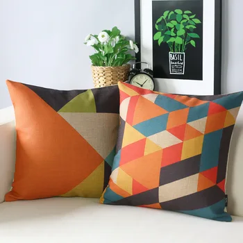 

Colorful geometric Pillow s,personality Orange Pillow Cushion ,decorative pillows,Pillow home decor sofa cushion