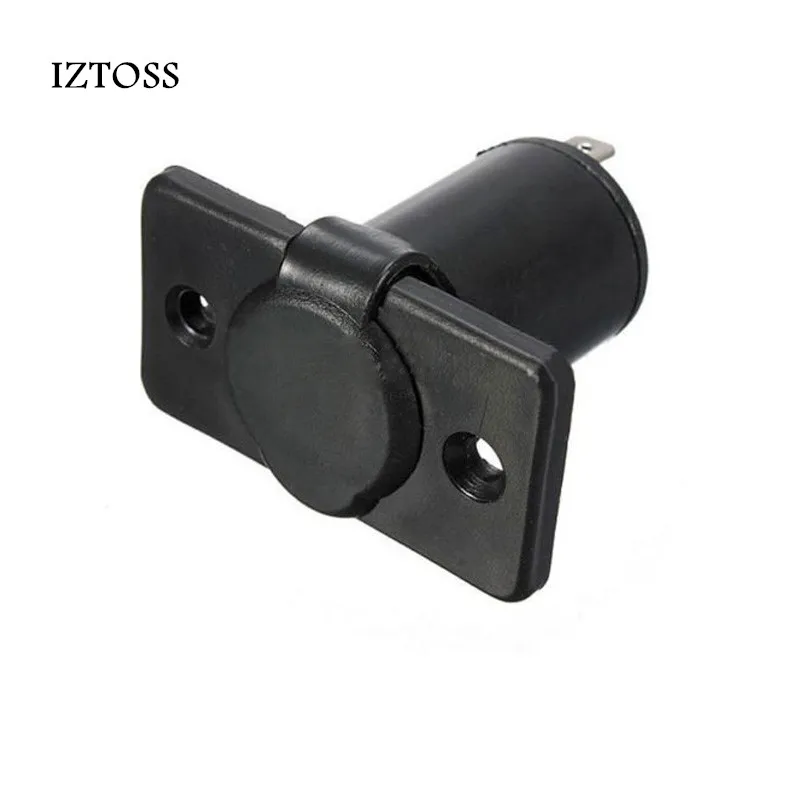 

IZTOSS 12V Car Motorcycle Vehicle Cigarette Lighter Socket Power Outlet Plug Adapter