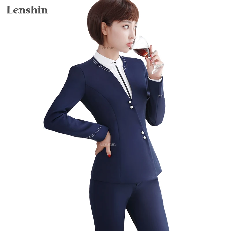 womens pant suit business career