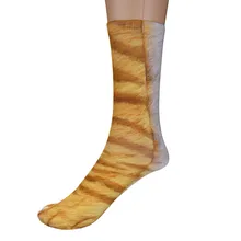 Носки унисекс для женщин и мужчин, для взрослых, забавные носки в виде лап животных, женские и мужские сублимированные хлопковые носки с принтом, корейский стиль, для женщин, новинка