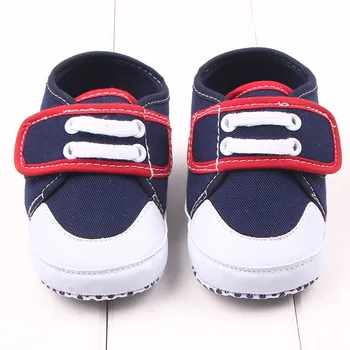 

11-13cm baby boys shoes first walkers soft sole sport sneakers hook and loop newborn baby shoes for boys age 0-12M