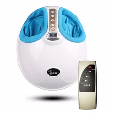 220V Electric Antistress 3D Shiatsu Kneading Air Pressure Foot Massager Infrared Foot Care Machine Heating & Therapy EU plug