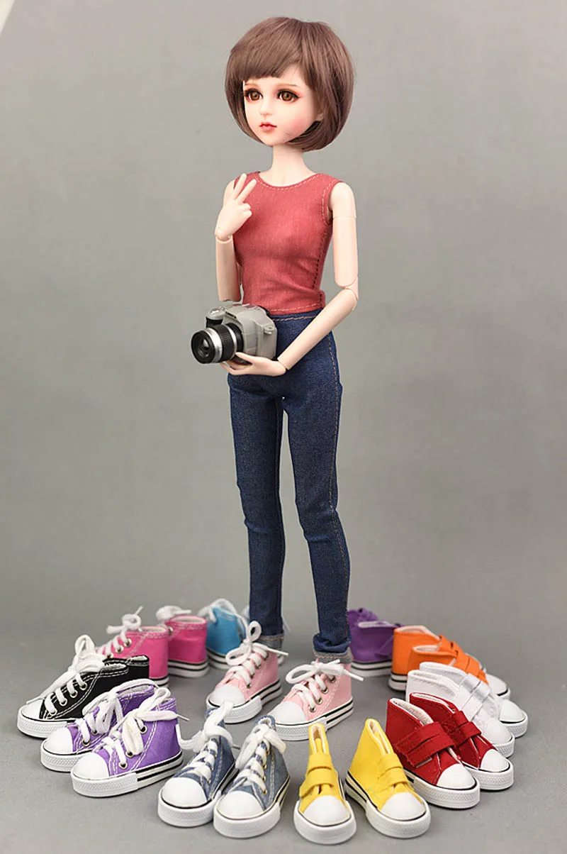 7 5 см парусиновая обувь для куклы 1/4 BJD и мини кукольная 16 дюймов кукла Шэрон