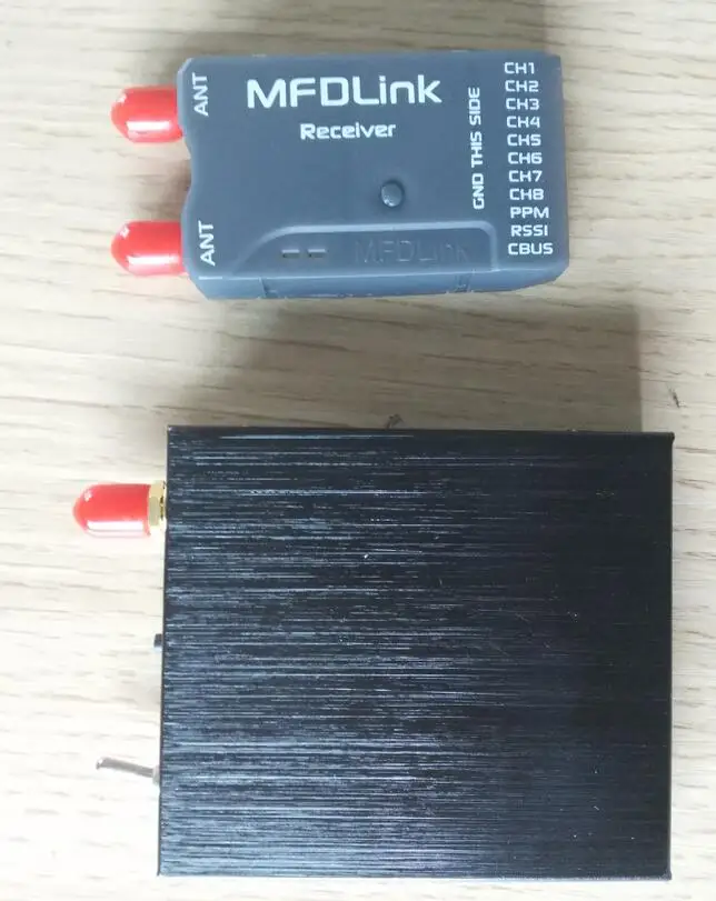 40 км дальность действия MFDLink (Rlink) 433 МГц 16 каналов 1 Вт Система FPV УВЧ передатчик с 8