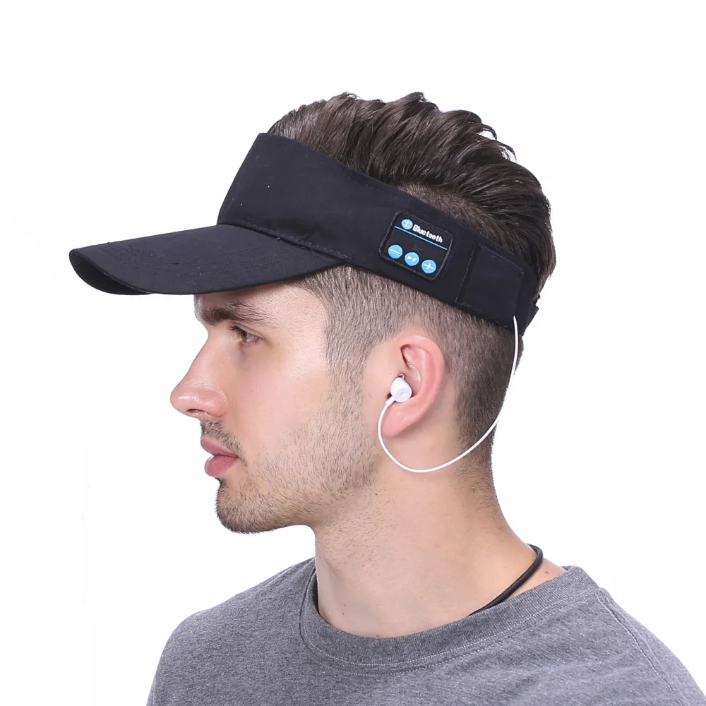 

K7 Trendy Sunhat Hat Bluetooth Sport Wireless Sport Wireless Bluetooth Fashion Music Hat Cap Speaker Headset Microphone QIY12