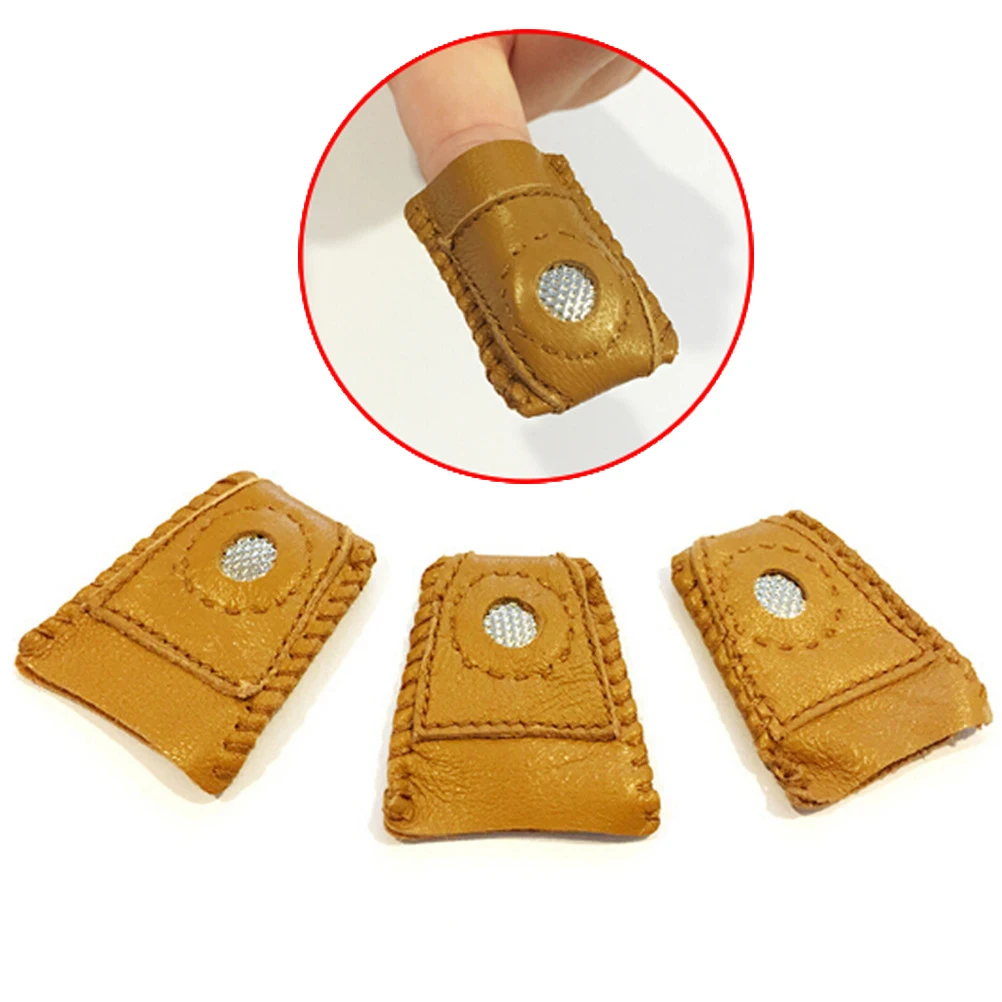 Leder Fingerhut Für Quilten - Handschutz Für Näharbeiten & Handwerk