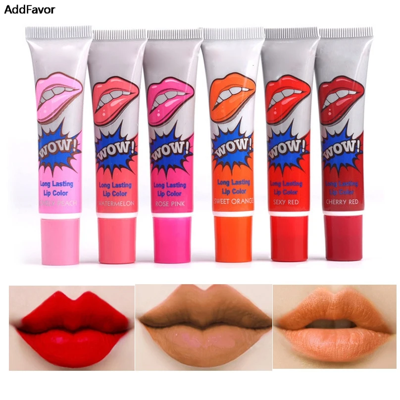 AddFavor Waterproof Lip Gloss Matte Lipstick Tattoo Magic Color Peel Mask Tint Pack Long Lasting Makeup Lips Tools Balm | Красота и