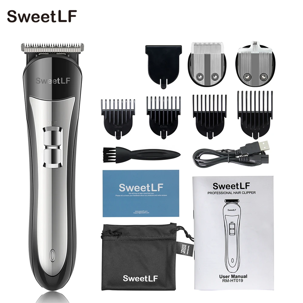 rechargeable hair and beard trimmer