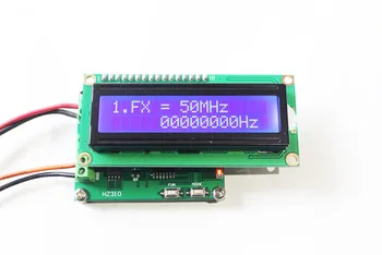 

Frequency meter high frequency 10MHz-2.4GHz / low frequency 0-50MHz band counting function
