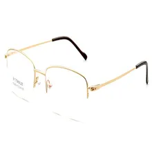 MONGOTEN ультралегкие унисекс модные полуобода сплава прогрессивные мульти-фокусные линзы очки серебро для дальнозоркости дальние очки для чтения