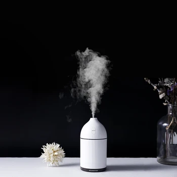 

300ML Mini USB Ultrasonic Mute Air Humidifier Aromatherapy Essential Oil Diffuser continuous Sprayer for Home Office Bedroom