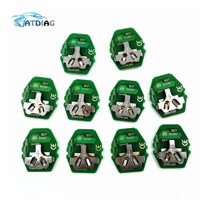 

10pcs/lot Keyless Entry EWS Remote Control Circuit Board 3 Button 315MHZ/433 for BMW E46 high quality