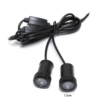 

2PCs Led Case For Chrysler For Suzuki For Dodge LED Car Door Welcome Light
