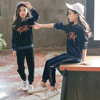 

Girls Clothes Girls Fall Outfits Children Boutique Kids Clothing Set Toddler Hoodies + Pants 3 to 13 Years