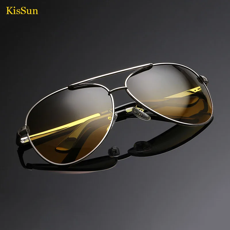 Sunglasses Women Polarized Aviator Night Vision Glasses Driver 2017in Women's Sunglasses from