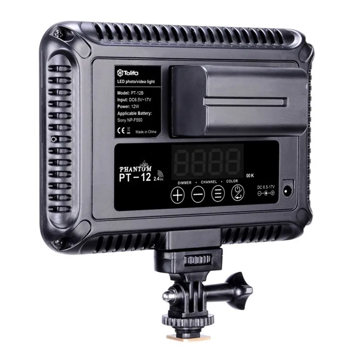 Slim-LED-Chips-Video-Light-on-Camera-Light-Bi-Color-3200K-5500K-Led-Lighting-as-NanGuang (2)