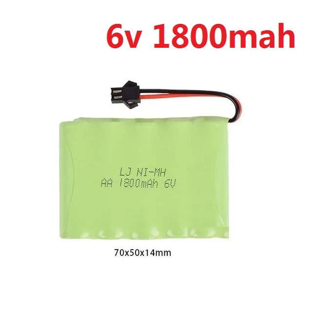 6v 700 mah/1800 mah/2800 mah M-style Высокая емкость AA Ni-MH Аккумуляторная батарея для электрических игрушек/RC автомобилей/RC грузовиков/RC лодки