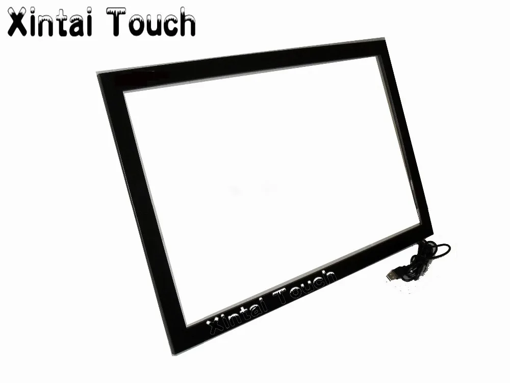 Xintai Touch 46 ''мульти панели экранов с сенсорным управлением, 10 точек инфракрасный сенсорный экран рамка, USB Мульти-сенсорный экран наложения комплект