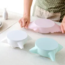 Urijk Кухонные гаджеты, Пищевая силиконовая пленка, пищевая свежая крышка сарана, Вакуумная Крышка для контейнера, крышка для хранения