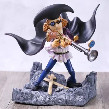 

Anime One Piece Van Auger Blackbeard Pirates PVC Figure Collectible Model Toy