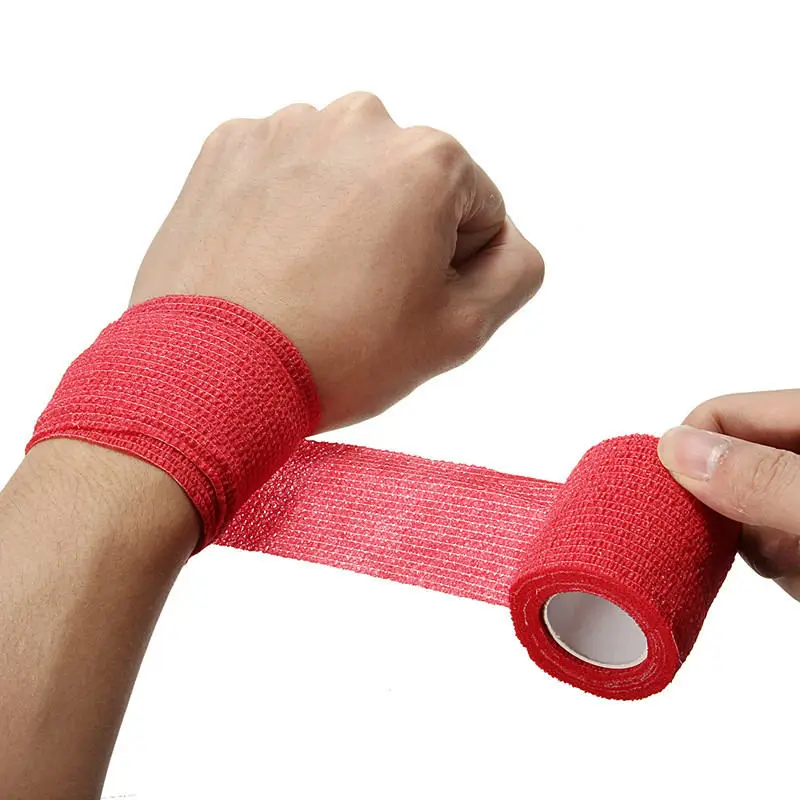 KIFIT-450x5cm-Self-Adhesive-Elastic-Bandage-First-Aid-Medical-Health-Care-Gauze-Tape-9-Colors-Waterproof