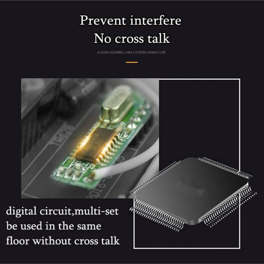 Doorbell UK Silver Intelligent House Doorbell Battery Digital AC Wireless Doorbell Smart Home Doorbell UK Silver Intelligent House Doorbell Battery Digital AC Wireless Doorbell Smart Home