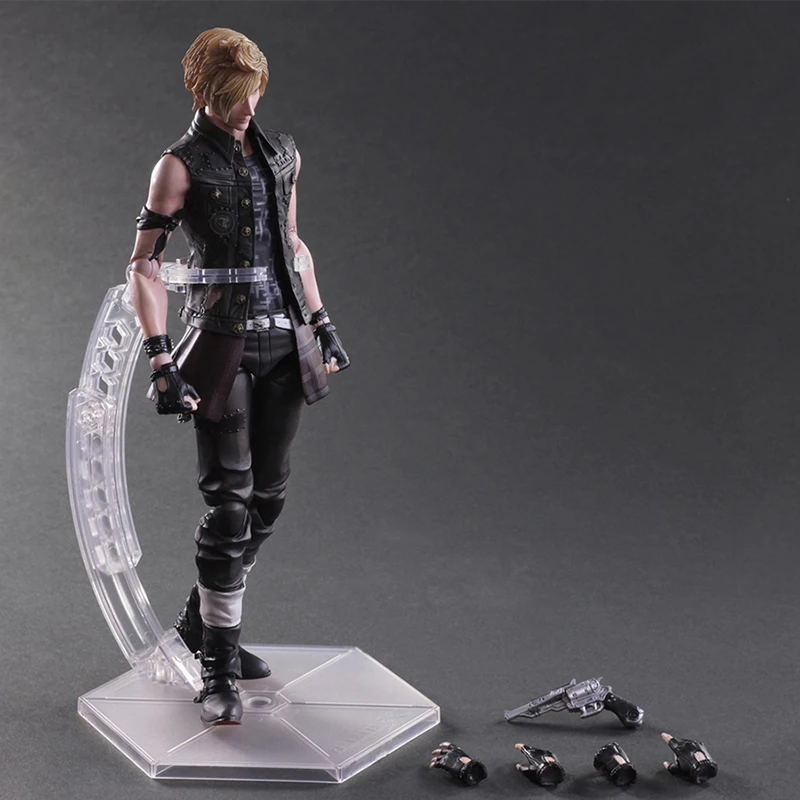 26cm Anime Final Fantasy Figure Variant Prompto Argentum Action Figures Variable Collection Model Toy  (9)