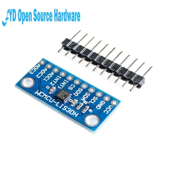

1pcs LIS3DH LIS3DSH Three Converters Motion Accelerometer Triaxial Acceleration Temperature Sensor Module Development Board