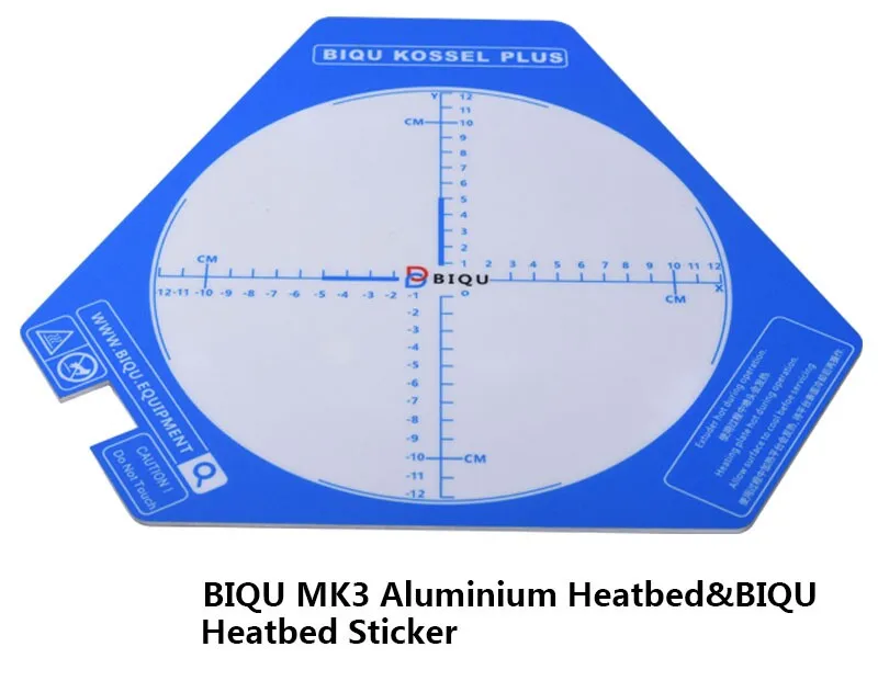 BIQU Heatbed стикер для Kossel Plus/Pro DIY 3D принтер автоматическое выравнивание Kossel Reprap 3D-принтер машина