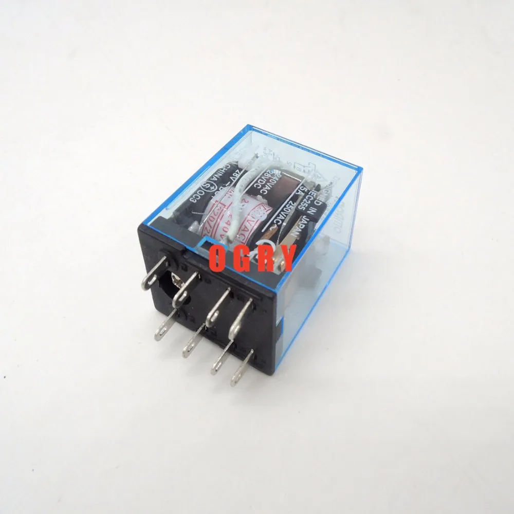 MY2NJ HH52P LED Intermediate relay small size Power Relay DC12V DC24V
