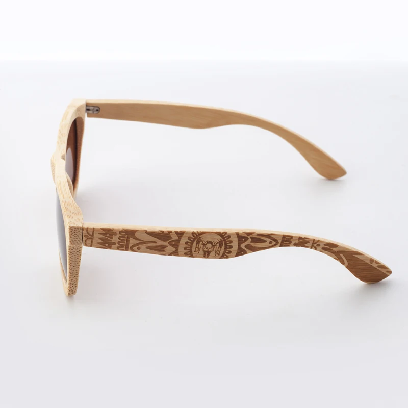 CUUPA Ретро Вуд Для женщин солнцезащитные очки мужские высокого качества брендовые дизайнерские резные бамбук кадр поляризованных солнцезащитных очков Пляж очки