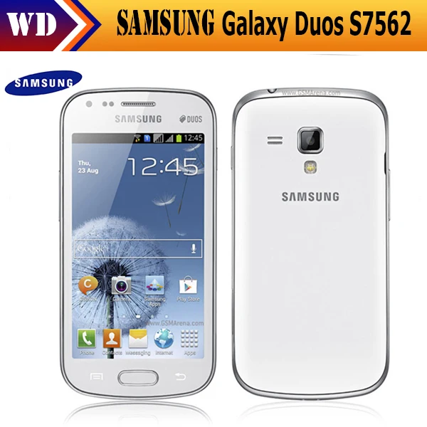 Unlocked Original Samsung S7562 Galaxy S Duos Dual SIM Card Android 4 0 