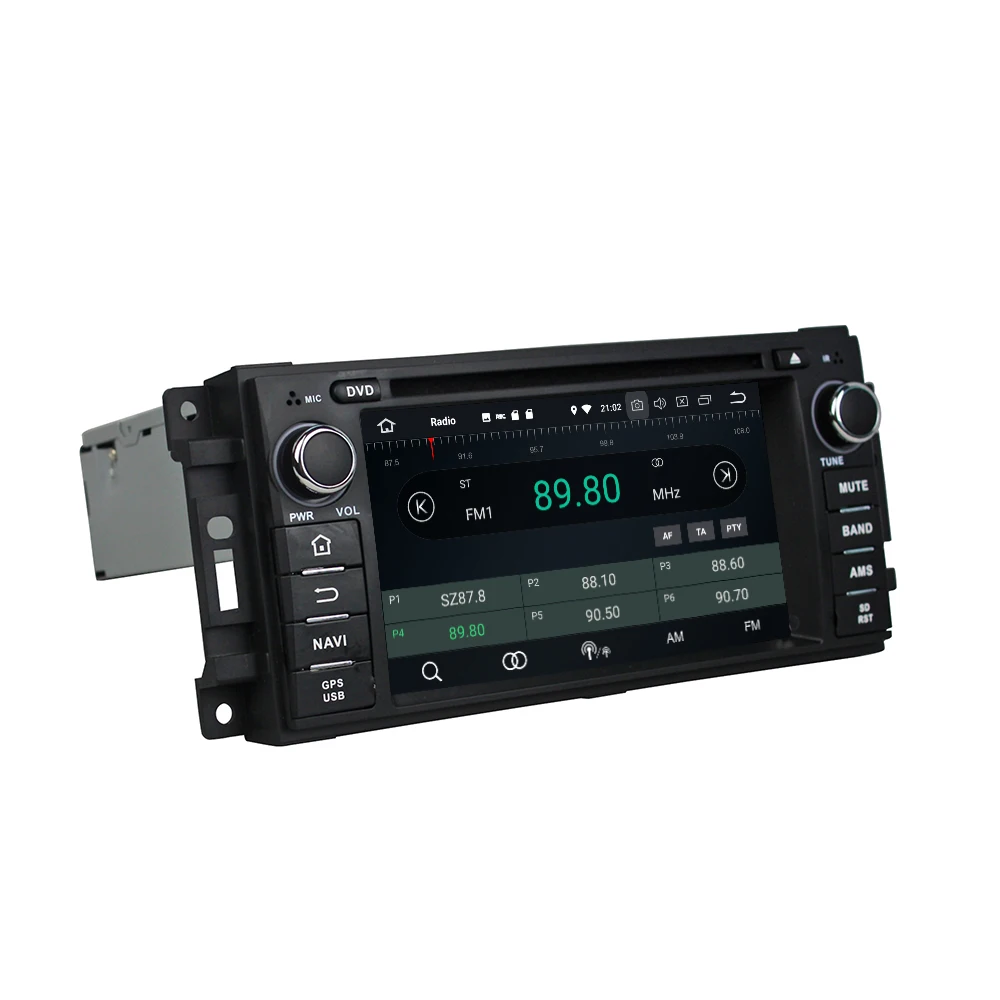 Автомагнитола 1 Din для Chrysler 300C Sebring / Jeep Wrangler Compass Grand Cherokee 2005 ~ 2010|Мультимедиаплеер