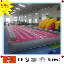Заводские Прямые Индивидуальные Дешевые складной ПВХ брезент оборудование для тренажерного зала надувной воздушный сушильный трек для продажи