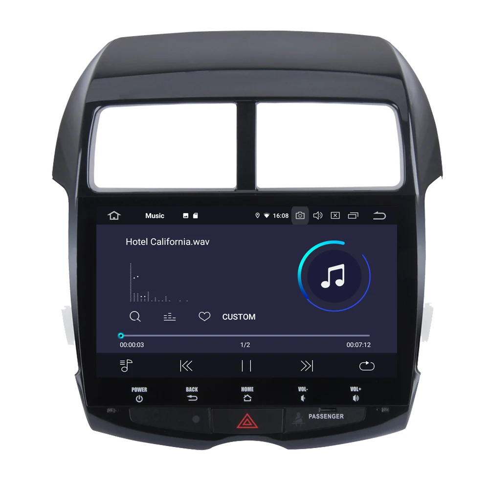 Perfect RoverOne For Mitsubishi ASX For Peugeot 4008 For Citroen C4 Android 9.0 Car Multimedia Player GPS Navigation Head Unit NO DVD 2