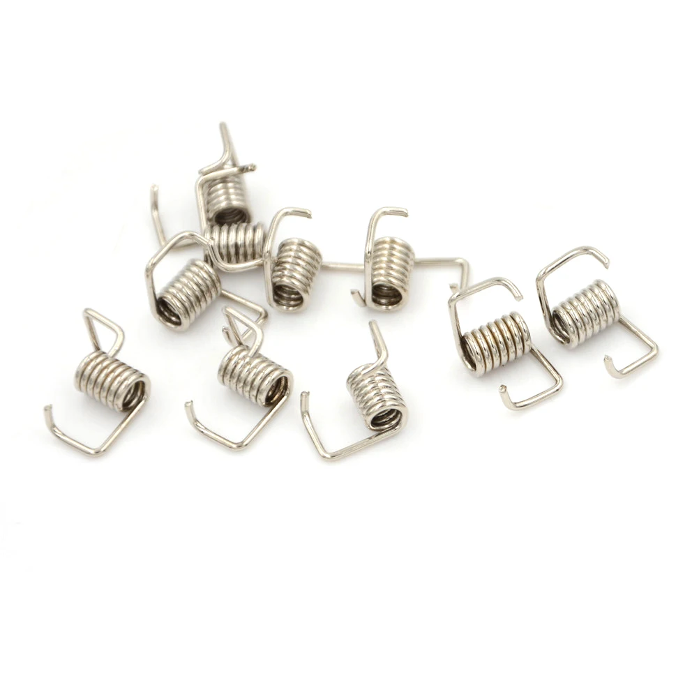 

10pcs/lot Silver 3D Printer Part Locking Spring Tensioner timing belt lock spring Wholesale