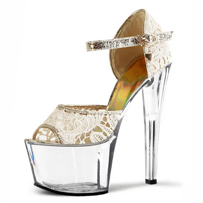 Женские босоножки на высоком каблуке; модная женская обувь; брендовая пикантная обувь из лакированной кожи на танкетке; Лидер продаж; 17 см - Цвет: 17CM