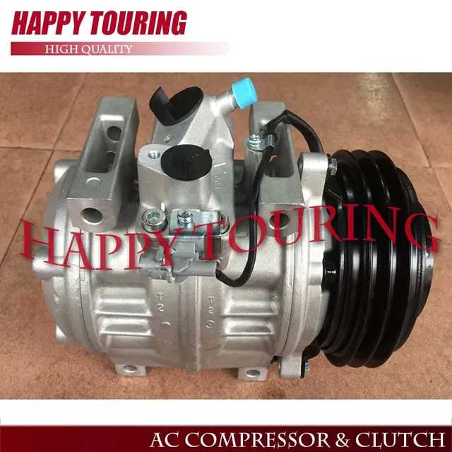 Auto Air Conditioning Compressor 10p30c 12v 24v For Toyota Coaster Auto Air Conditioning Compressor 10p30c 12v 24v For Toyota Coaster Mini Bus 24 Volt Pulley Pv2 447220 0394 88320 36560