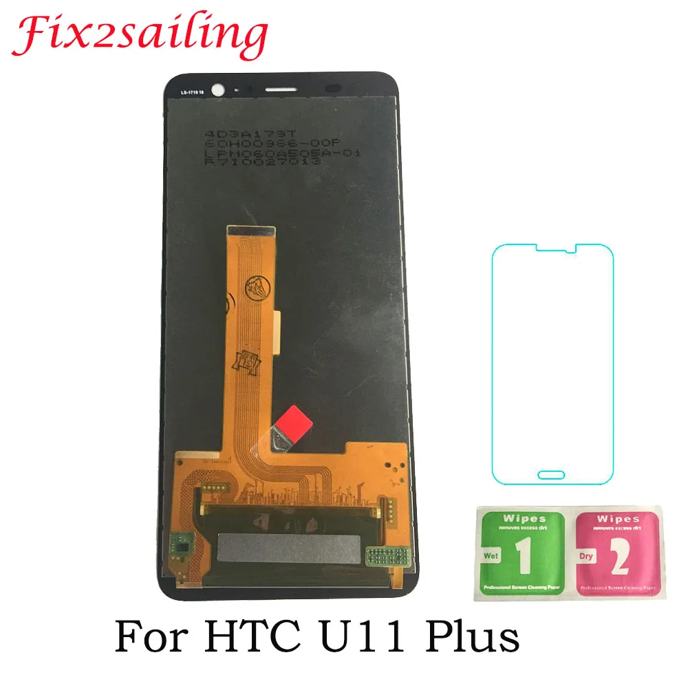 

New Tested LCDS For HTC U11 Plus U11+ LCD Display Touch Screen Digitizer Panel Replacement Parts For HTC U11 Plus 6.0" Display